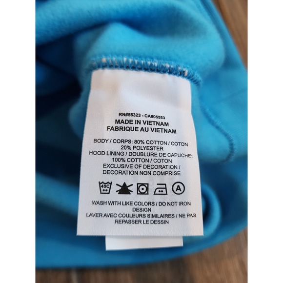 Nike Chicago Red Stars Mens Club Fleece PO Hoodie Light Blue XXL MLS NWSL Soccer - Picture 7 of 7